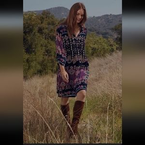 Johnny Was Elora Burnout Dress